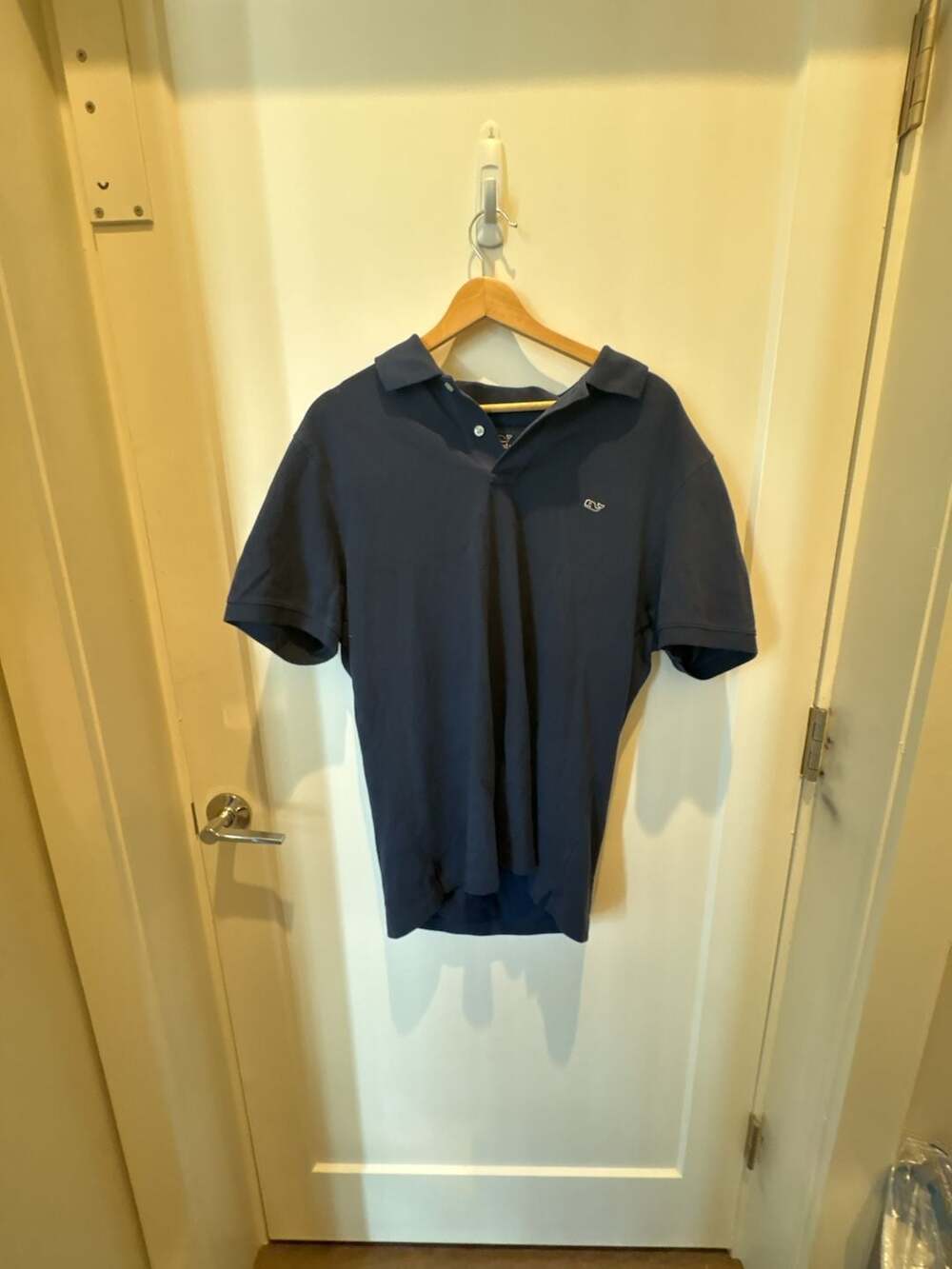 Vineyard Vines Classic Fit Polo Shirt Navy Blue Size M